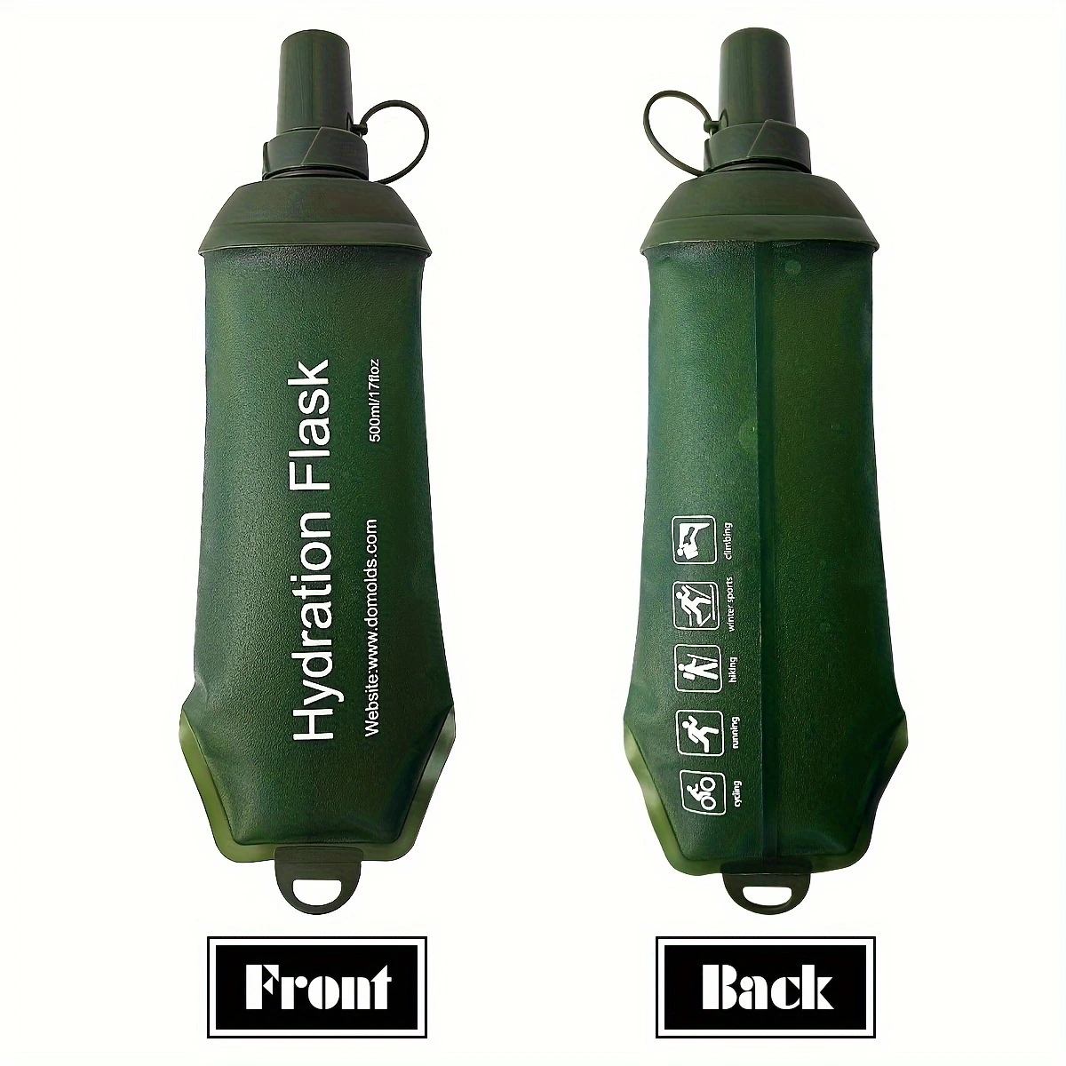 HYDRO CloudSip lightweight eco-bottle with flexible body