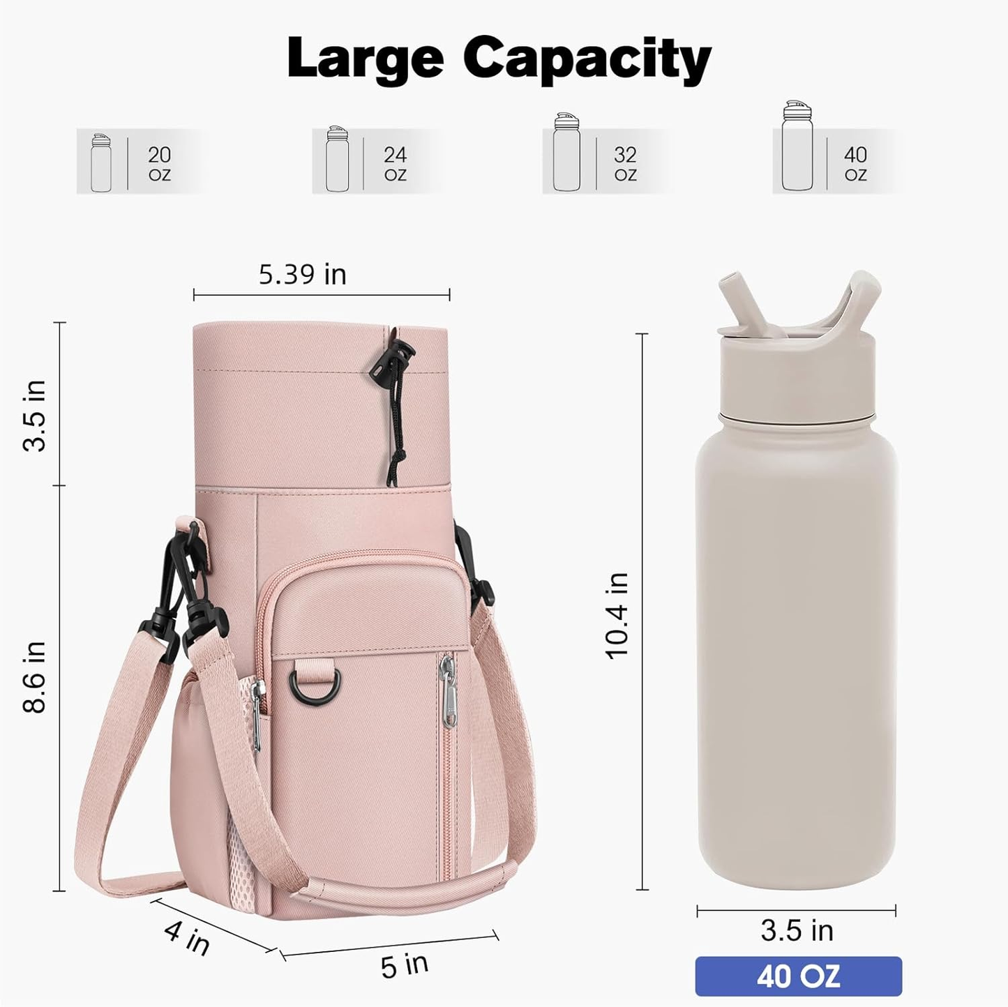 HYDRO CarryAll. Bag for a bottle and things, keeps warm and tidy.