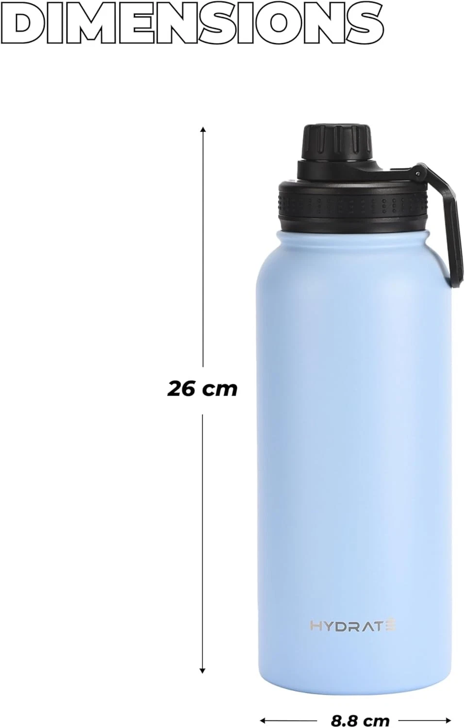 HYDRO EcoStay. Style, health and care for the planet in one bottle.
