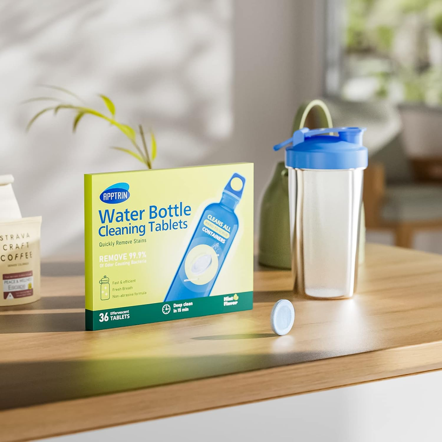 HYDRO PureTabs. All-purpose cleaning tablets without abrasives for freshness and cleanliness.