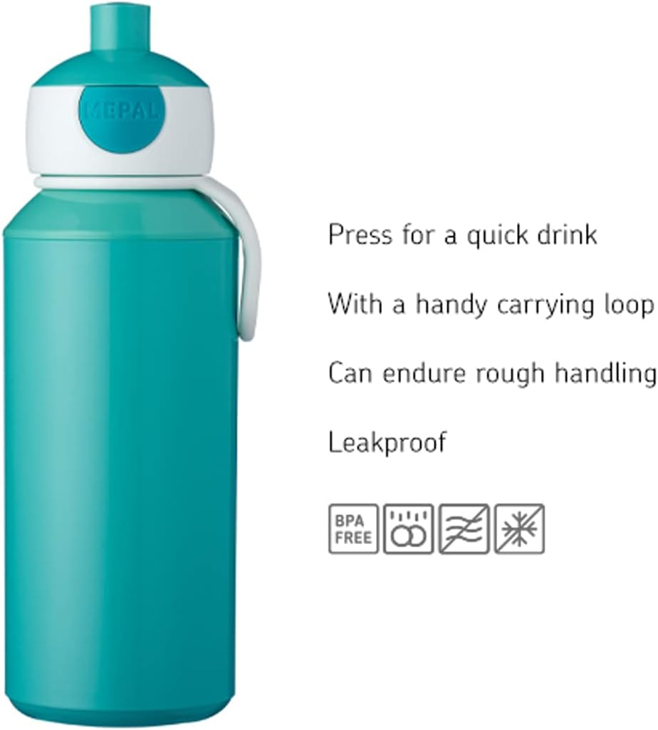 HYDRO KiddiePop. Leak-free bottle for active kids.