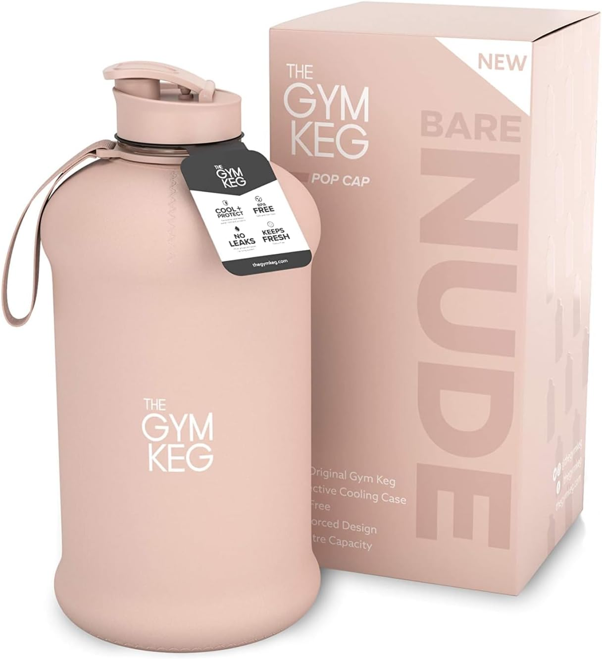 HYDRO MaxFlow. A roomy and stylish bottle with a warm cover.