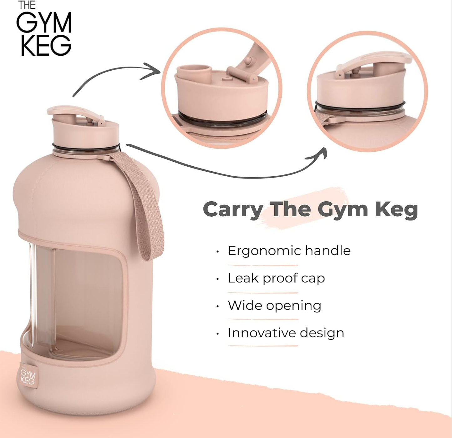 HYDRO MaxFlow. A roomy and stylish bottle with a warm cover.