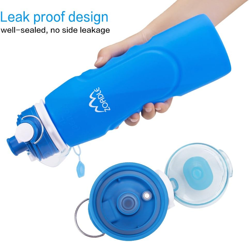 HYDRO FlexFold™. Eco-friendly, impact-resistant and collapsible bottle for an active life.