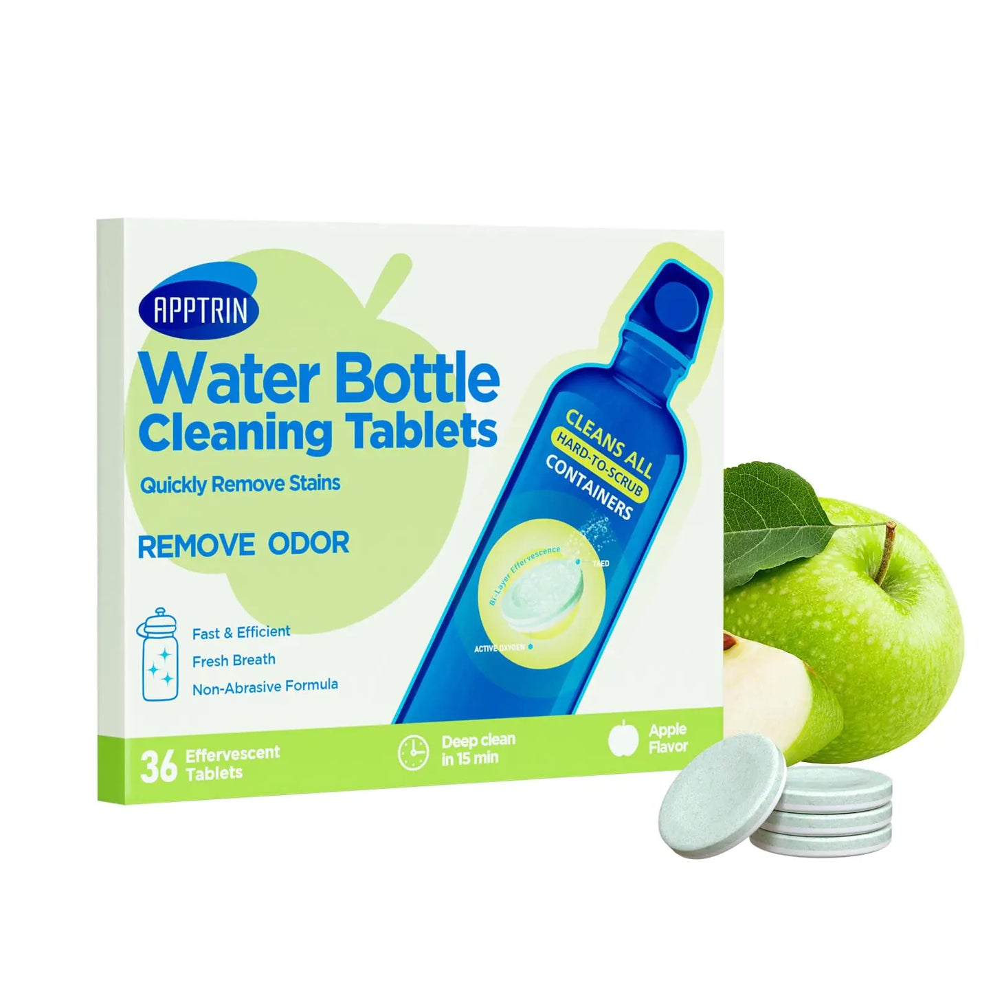 HYDRO PureTabs. All-purpose cleaning tablets without abrasives for freshness and cleanliness.