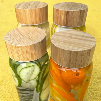 HYDRO PureGlass. Clean and safe in a durable glass bottle.