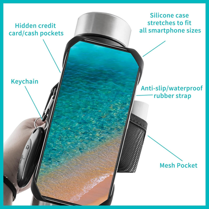 HYDRO FlexiHold. Reliable holder with adjustable fastening and hidden pocket.
