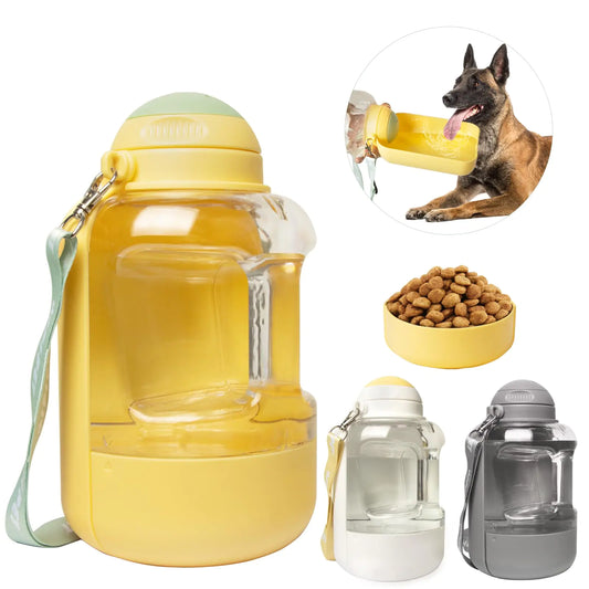 HYDRO PawHydrate. Convenient set for walks: water and treats in one bottle.