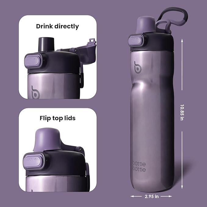 HYDRO TitanLock.  For adventure: folding handle, thermal insulation, leak protection.